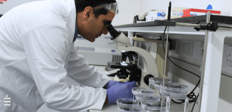 Cellcycle's staff in laboratory