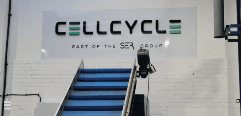 Cellcycle's in-house recycling facility