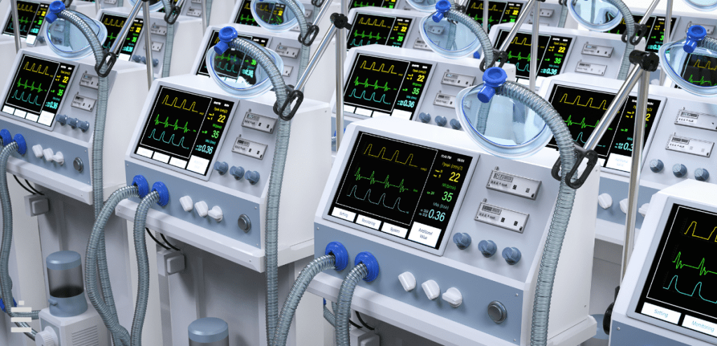 Medical machine that carrying lithium-ion battery