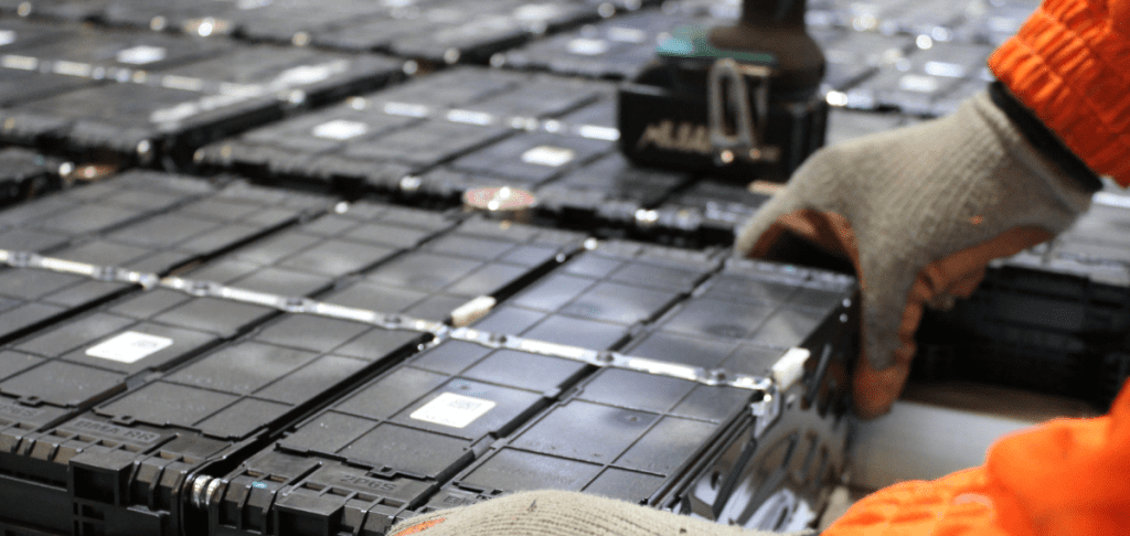 Cellcycle staff working on battery reuse