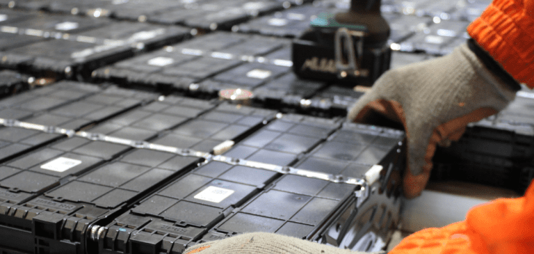 Cellcycle staff working on battery reuse