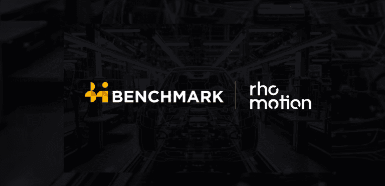 Benchmark and Rho motion logos