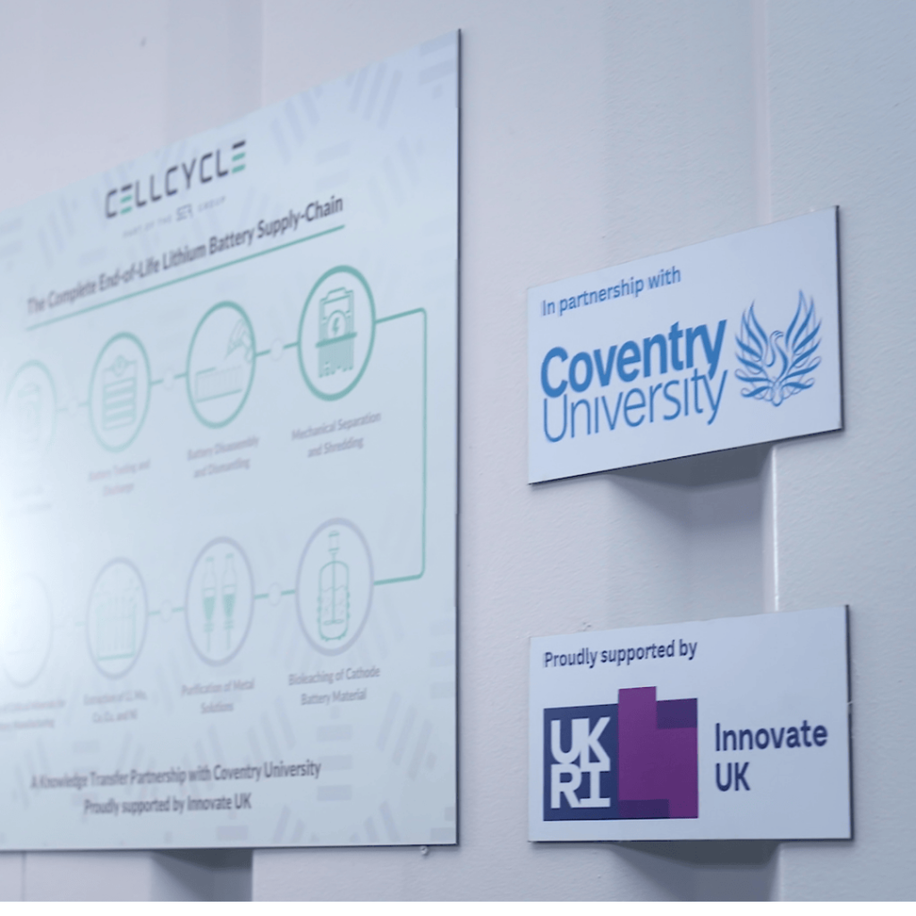 Signage of KTP and partnership of Coventry University