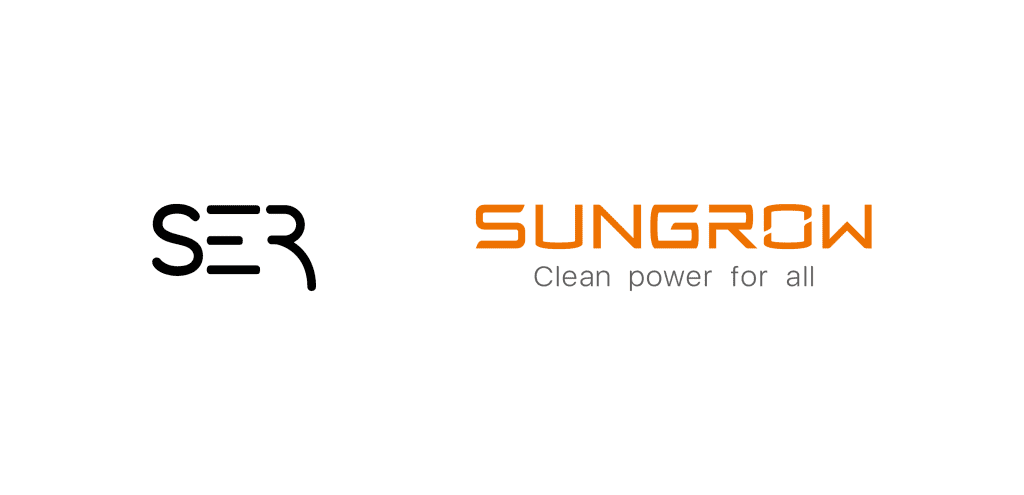 SER Group and Sungrow logos