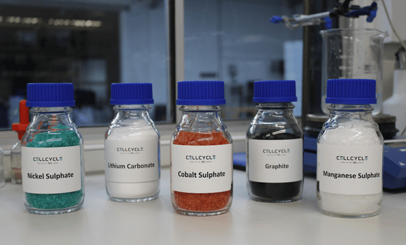 Extracted metal salt by Cellcycle