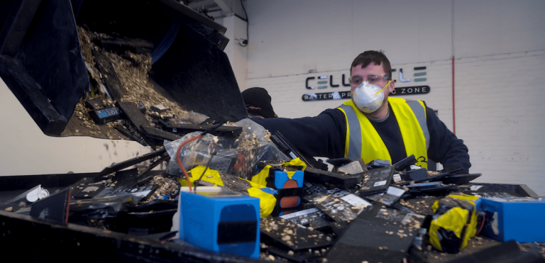 Disposasing wasted lithium battery