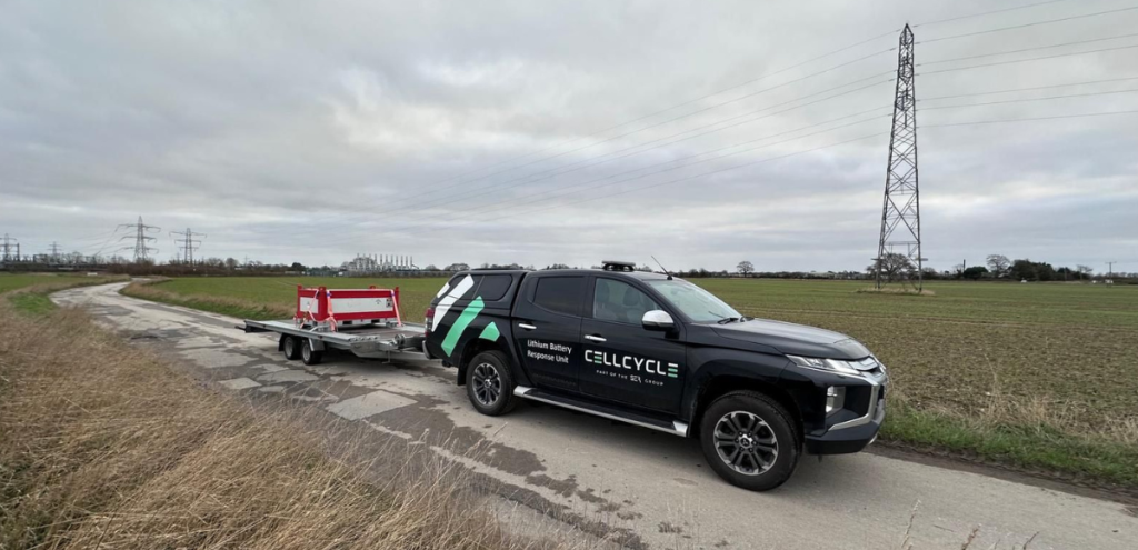 Cellcycle on-site battery decommissioning service